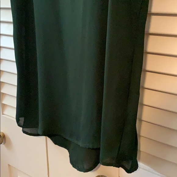 Hunter Green Shell top - Picture 3 of 3